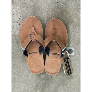 Hari Mari Men's Parks II Flip Flop Sandals Size 8 NWT